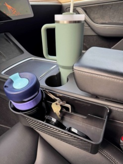 Organizér/držák nápojů do auta mezi sedačky CAR STORAGE 3 SIXTOL