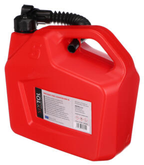 Kanystr plastový MECHANIC FUEL CANISTER RED 5L, červený SIXTOL