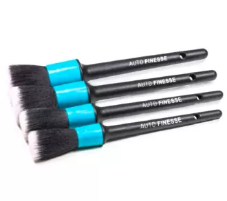 Sada profesionálních detailingových štětců do interiéru Auto Finesse FeatherTip Brushes