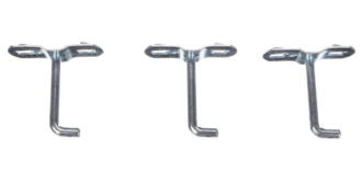 Sada háčků pro dílenský vozík MECHANIC TROLLEY, 20 ks SIXTOL