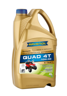 RAVENOL QUAD 4T SAE 10W-40; 4 L