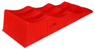 Nájezdové rampy pro auto MECHANIC CAR RAMP 5T, 2ks, červená SIXTOL