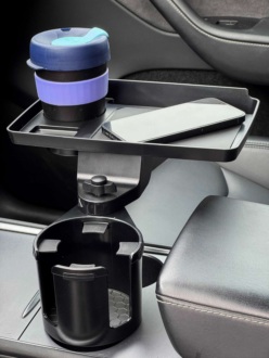 Multifunkční expandér do držáku nápojů se stolkem do auta CAR CUP HOLDER 8 SIXTOL