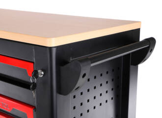 Dílenský vozík s nářadím MECHANIC TROLLEY TITAN 1559, 13 šuplíků, 1559 ks nářadí SIXTOL