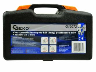 Utahovák - násobič momentu, 7000Nm, 1:78 GEKO G10072